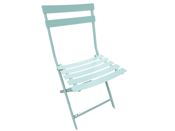 Chaise pliante métal verte - OCCASION