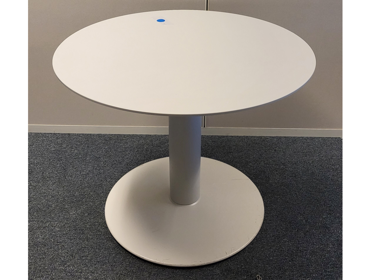 Table de réunion ronde ASMO grise OCCASION adopte un bureau