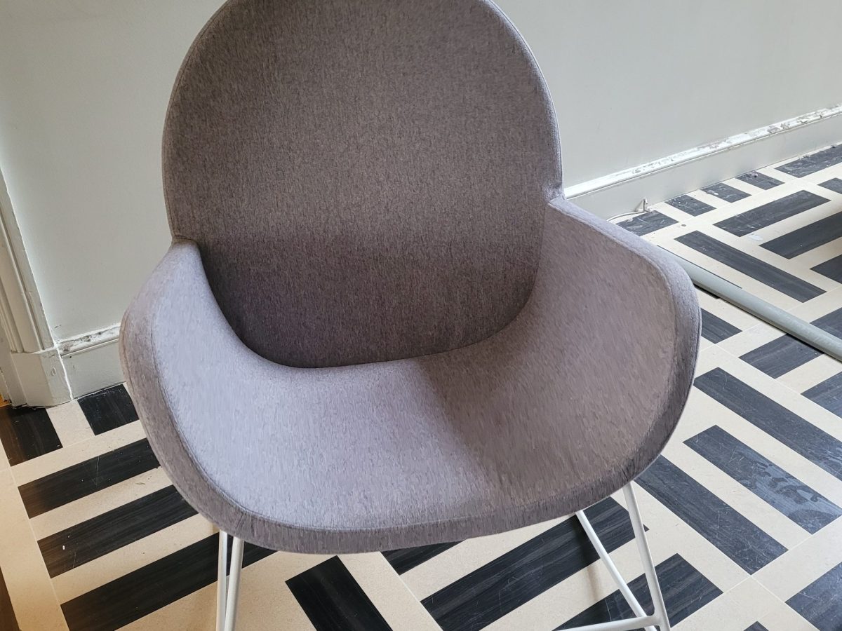 Chauffeuse grise à bascule DESIR - OCCASION – Image 2