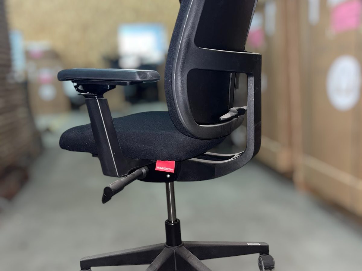 Siège Haworth Lively noir - OCCASION – Image 2