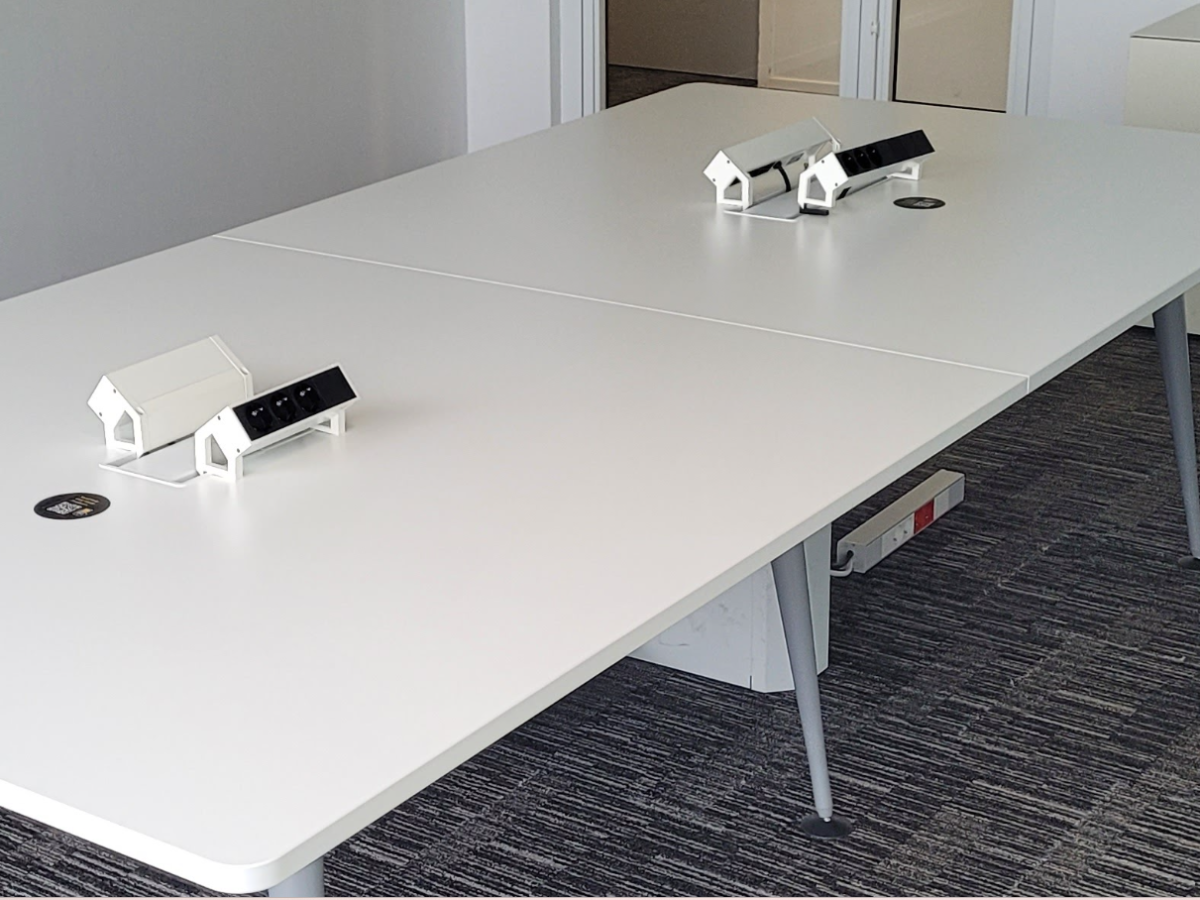 Table de Réunion ABAK Herman Miller 380x180 - OCCASION – Image 3