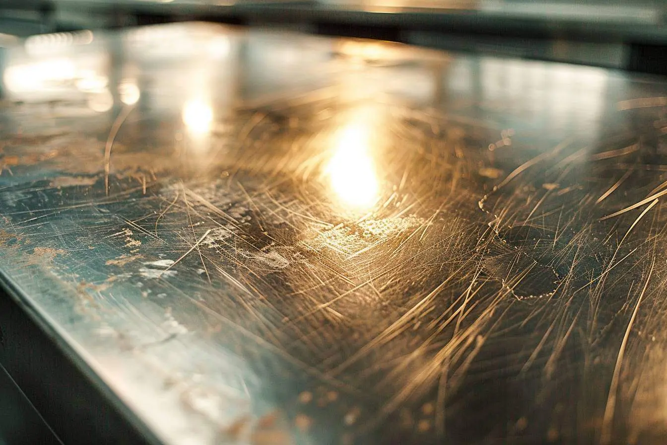 Les rayures profondes ou les éraflures révèlent-elles une utilisation intensive du bureau d’occasion pour entreprise ?