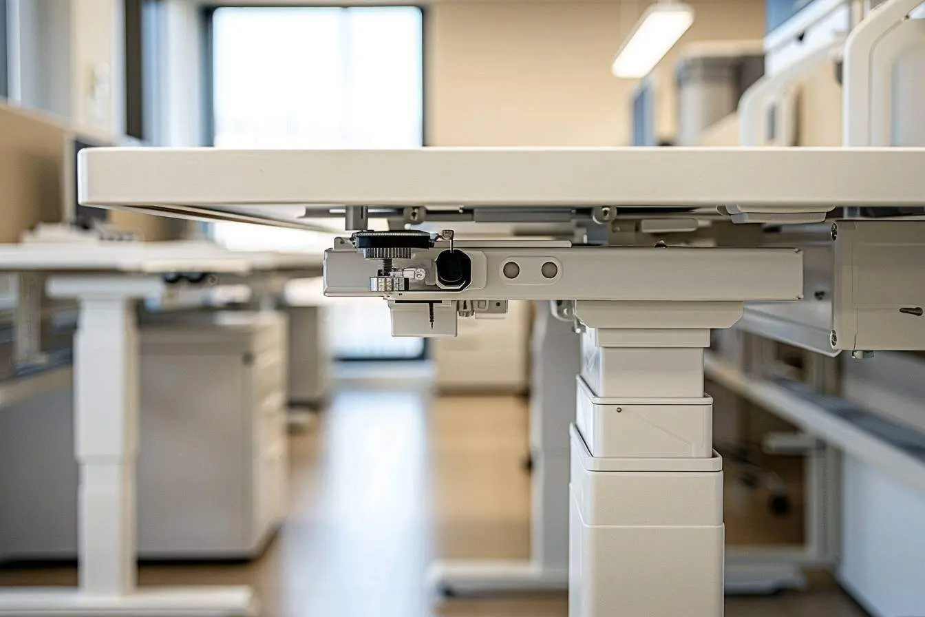 Quels lubrifiants utiliser pour entretenir les parties mobiles du bureau ergonomique d'occasion ?