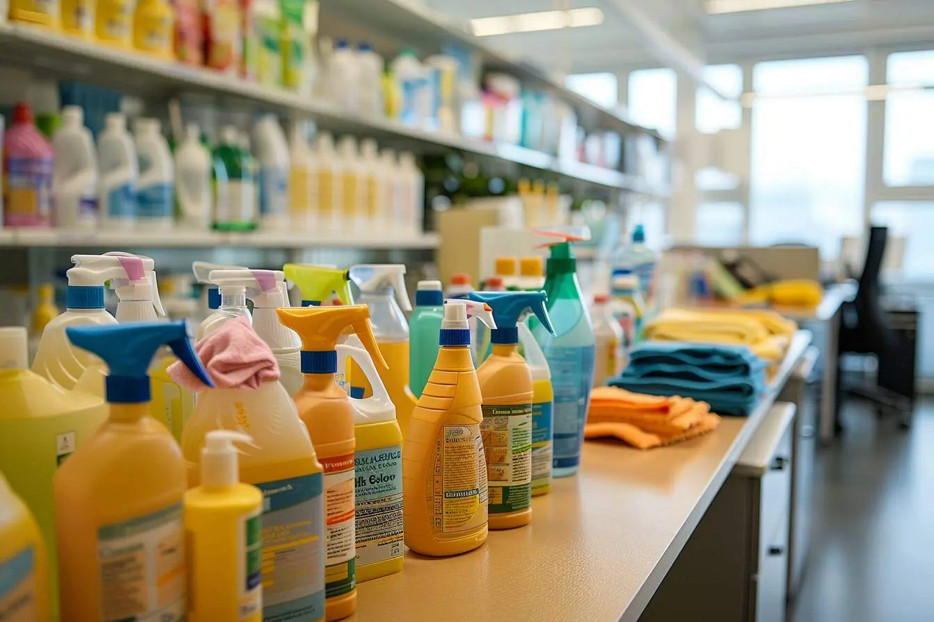 Quels produits d’entretien sont les mieux adaptés aux surfaces d’un bureau ergonomique d'occasion ?