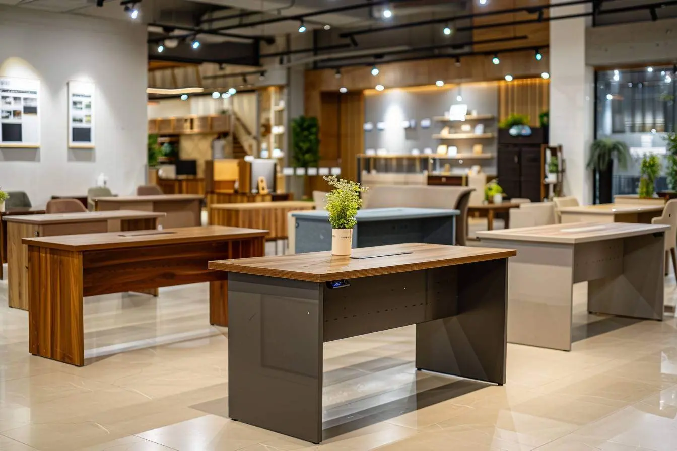 En quoi les bureaux ergonomiques d'occasion en PVC ou en bois sont-ils plus résistants ?