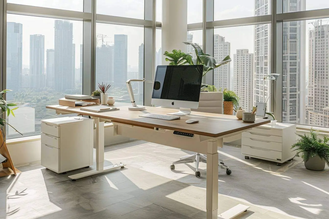 L’importance de vérifier les mécanismes ajustables sur un bureau d’occasion pour entreprise