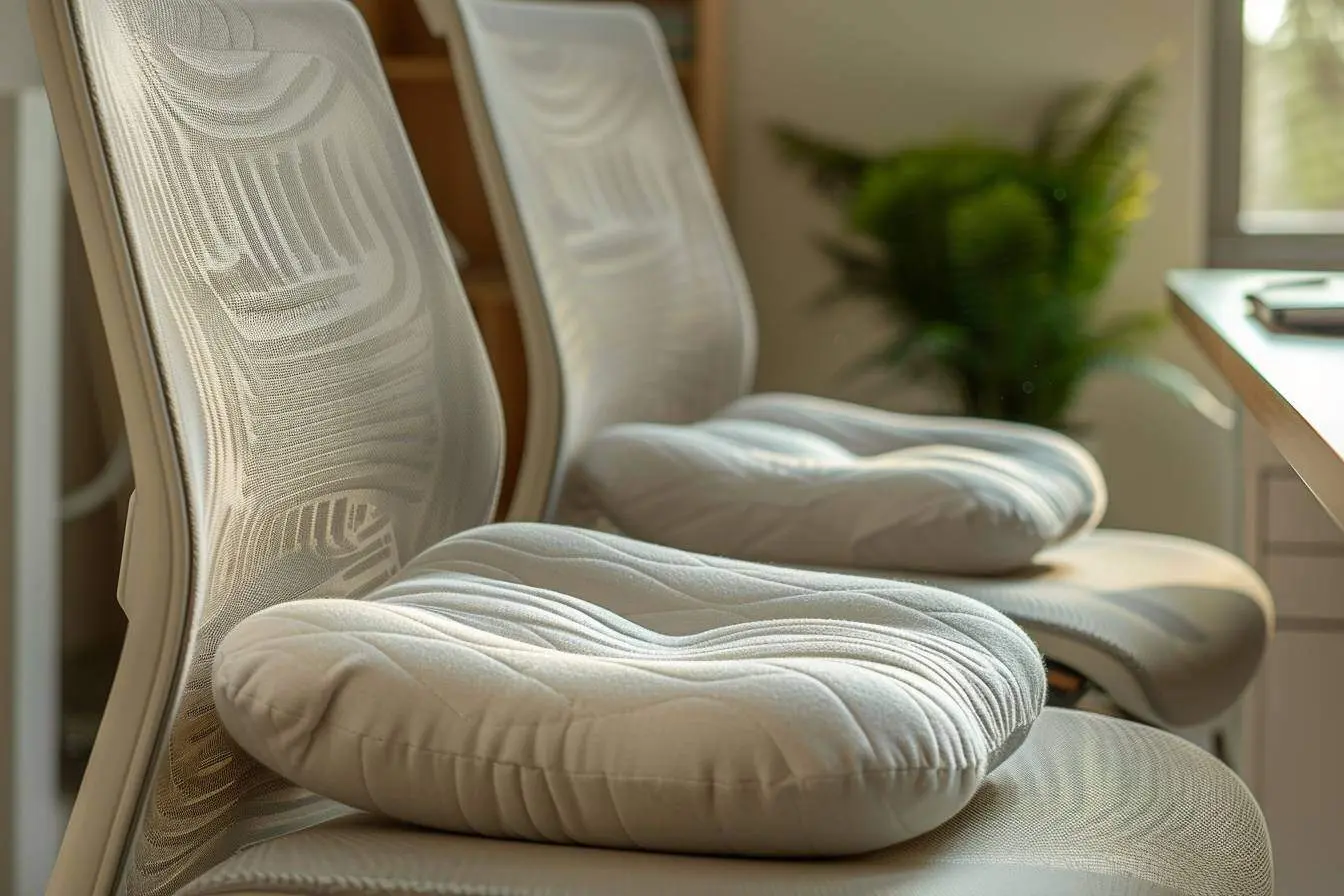 Les coussins de soutien pour les cuisses sont-ils utiles pour un meilleur confort avec une chaise de bureau reconditionnée ?