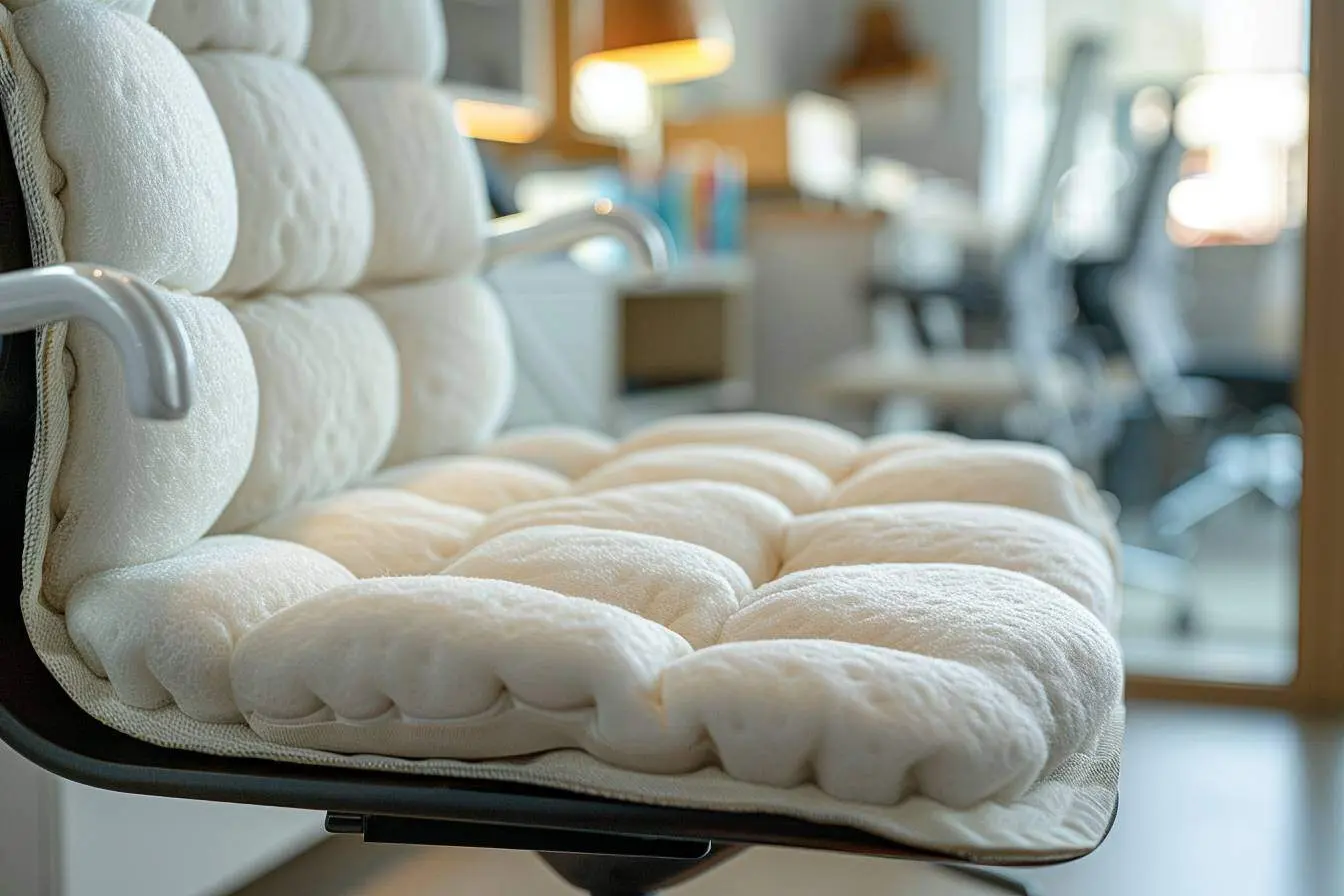 En quoi le maintien de la mousse et les coussins assure-t-il un confort et une longévité accrus pour votre chaise de bureau reconditionnée ?