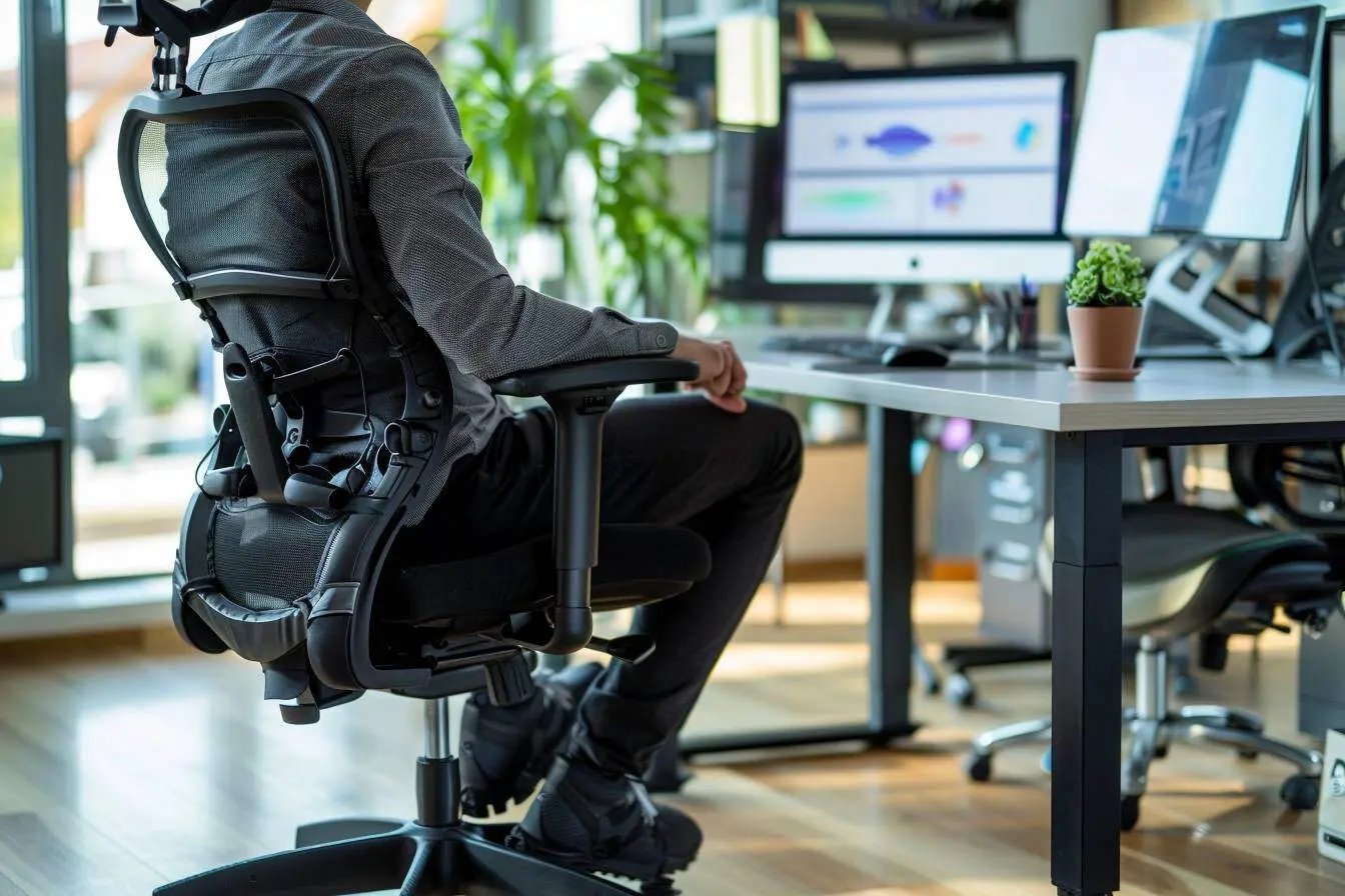 Pourquoi le soutien dorsal est-il essentiel avec une chaise ergonomique reconditionnée ?