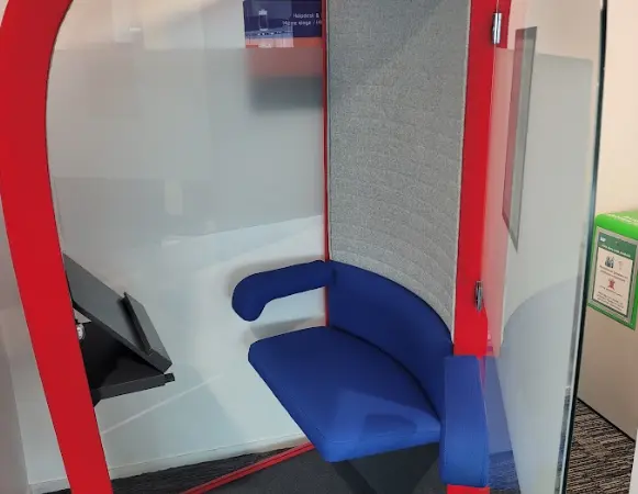 Cabine SBS Silent rouge / bleu - OCCASION – Image 2