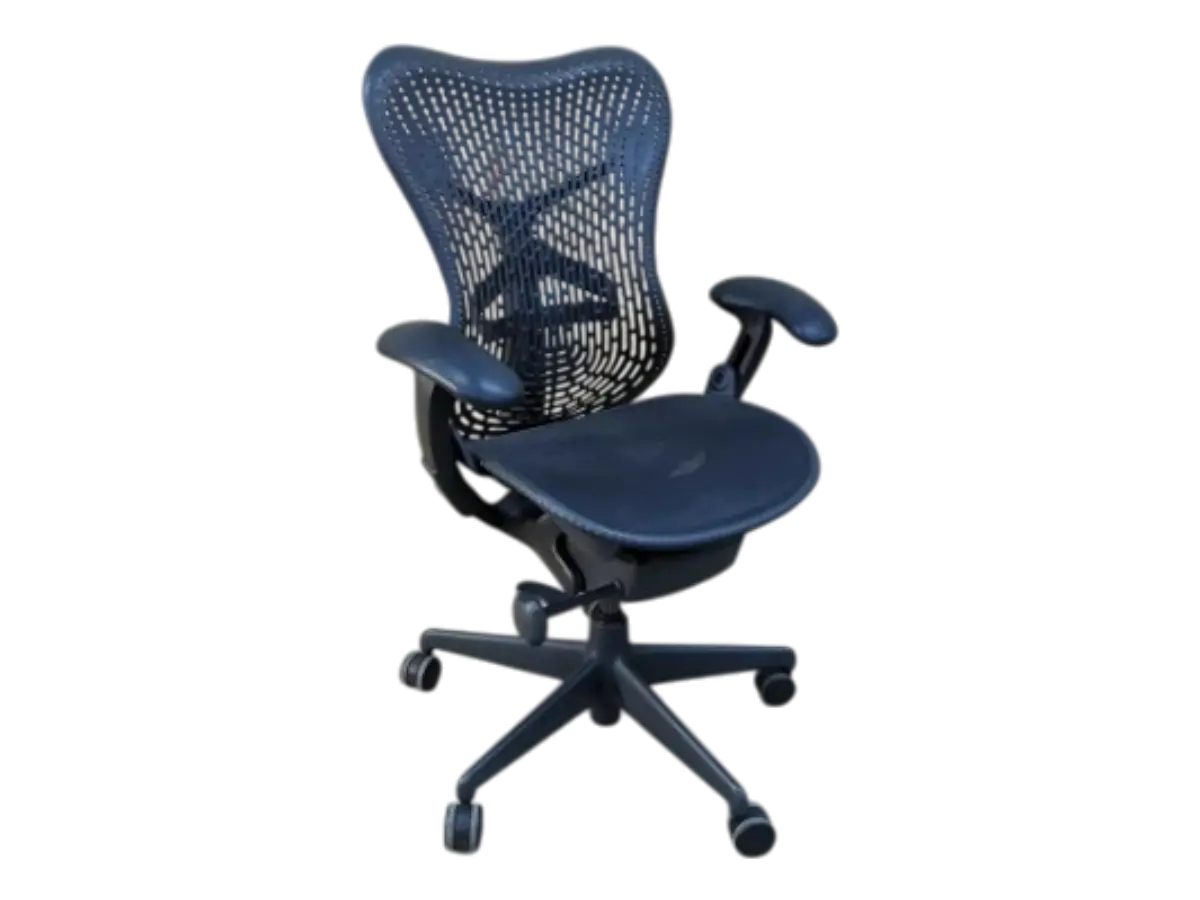 Si-ge-Herman-Miller-Mirra-bleu-marine-OCCASION