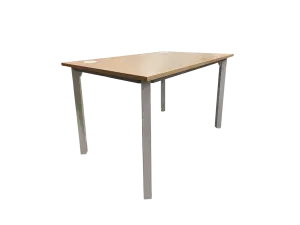 Bureau individuel Kinnarps 120x80 bois/blanc ORACLE - OCCASION