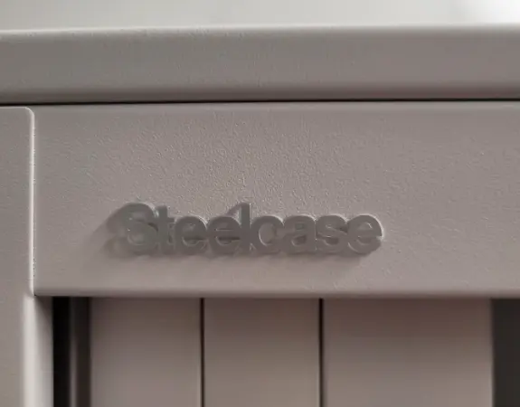 Armoire haute blanche Steelcase 200x100 cm MEDINA - OCCASION – Image 4