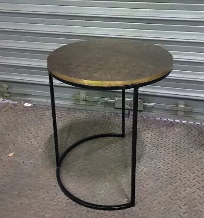 Table basse dorée 45cm DESIR 5 - OCCASION – Image 3