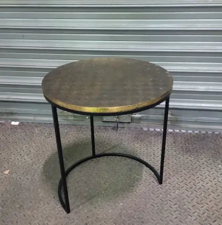 Table basse dorée 45cm DESIR 5 - OCCASION – Image 4