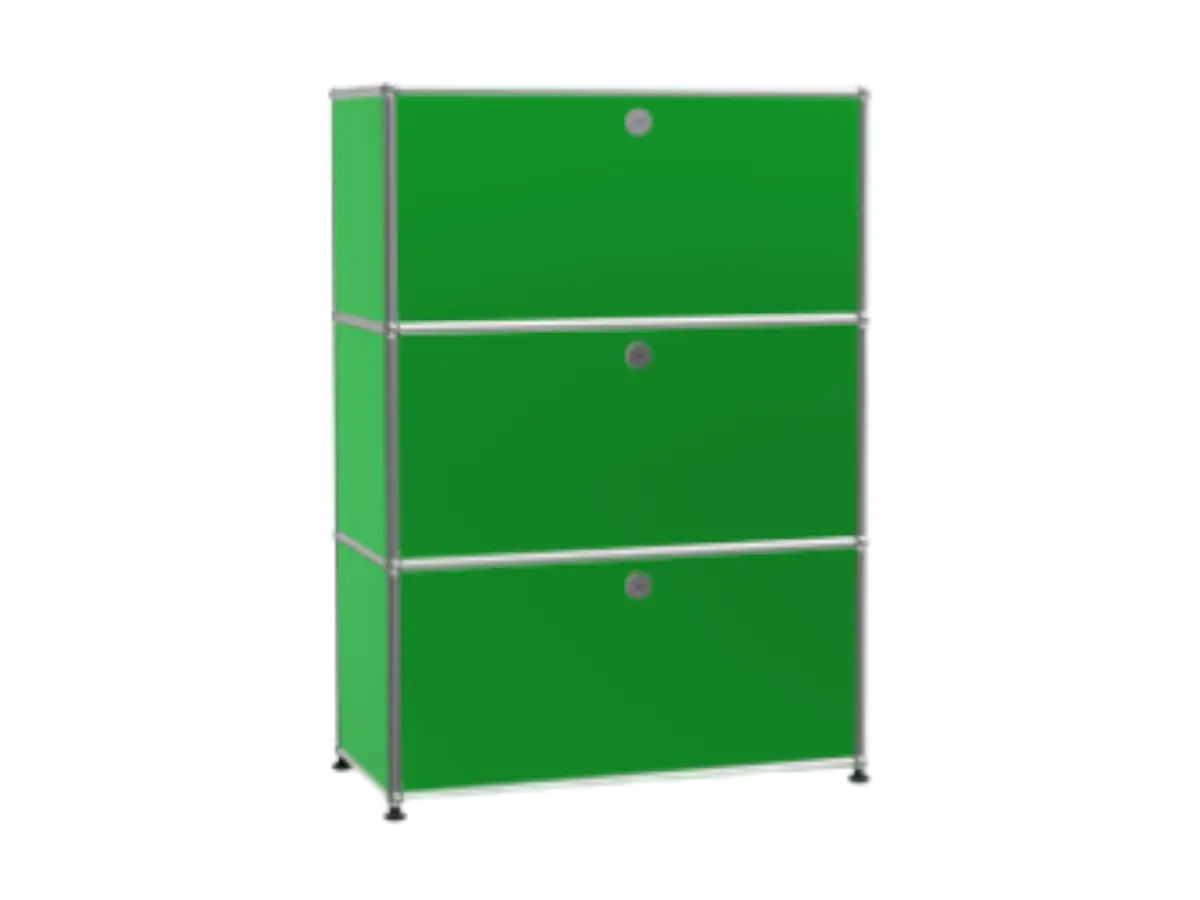 Meuble-USM-vert-3-portes