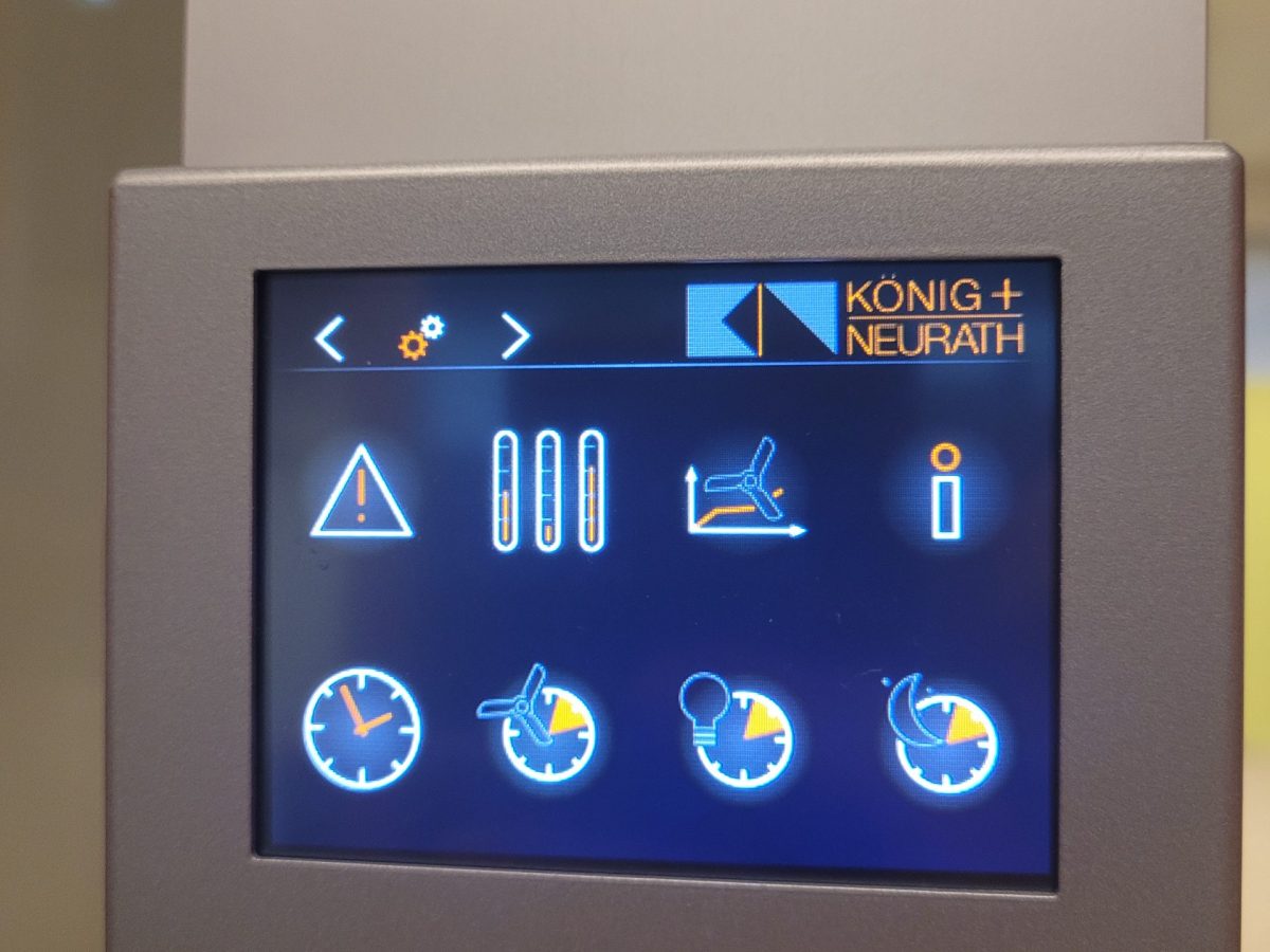 Cabine acoustique 4 places König+Neurath BASILIC orange - OCCASION – Image 4