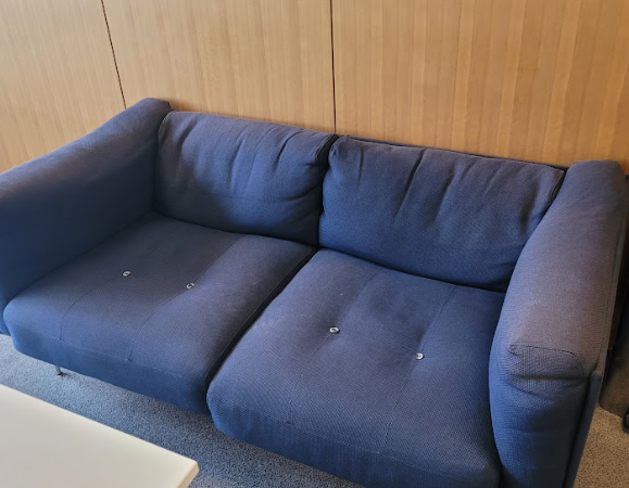 Canapé Living divani Rod rod XI 2 personnes bleu - OCCASION – Image 2