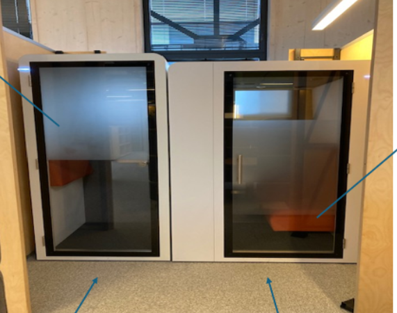 Cabine individuelle SBS Stand Up Uno REANA 2 - OCCASION – Image 2