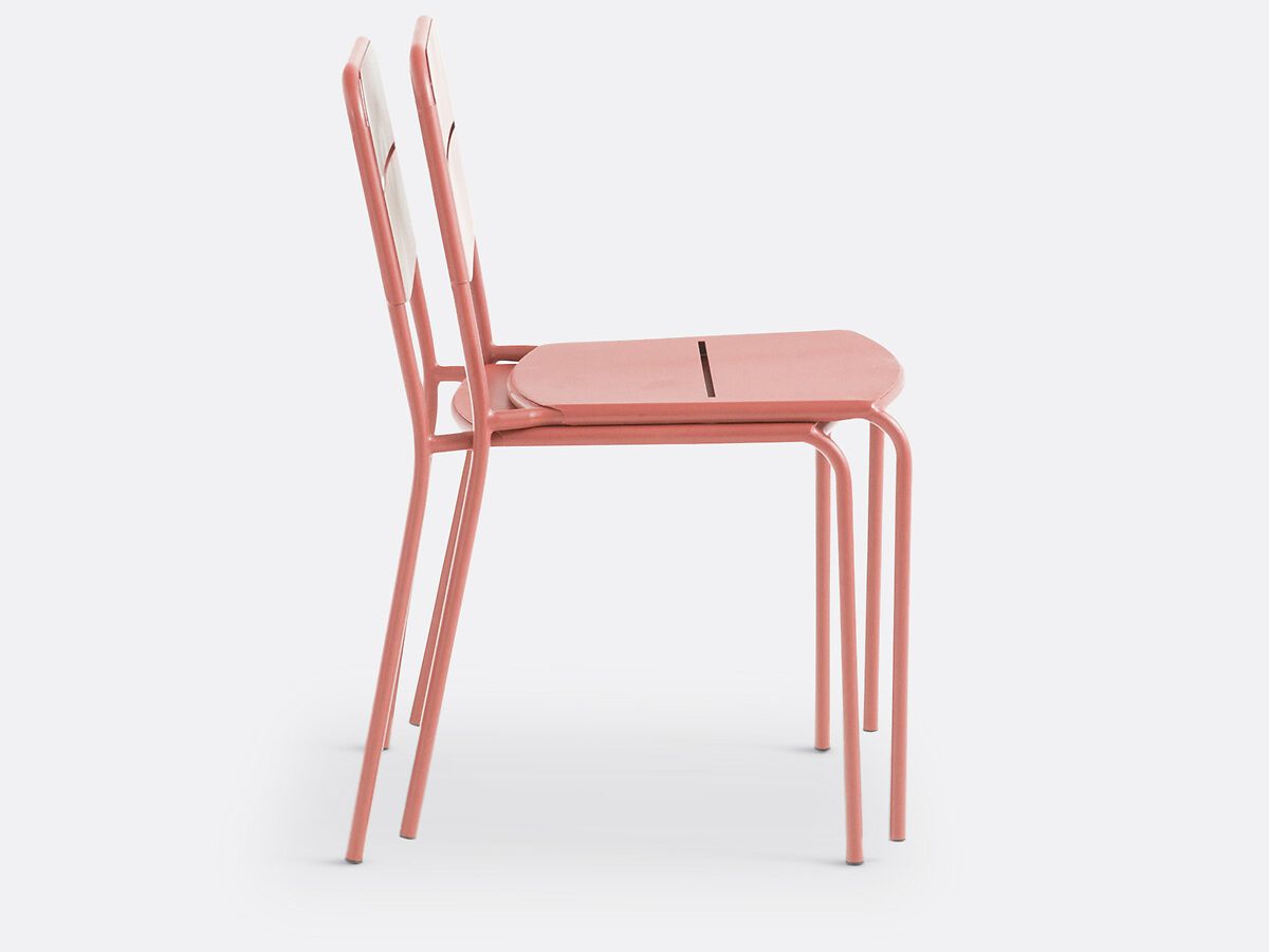 Chaise de jardin terracotta SMALA 3 - OCCASION – Image 4