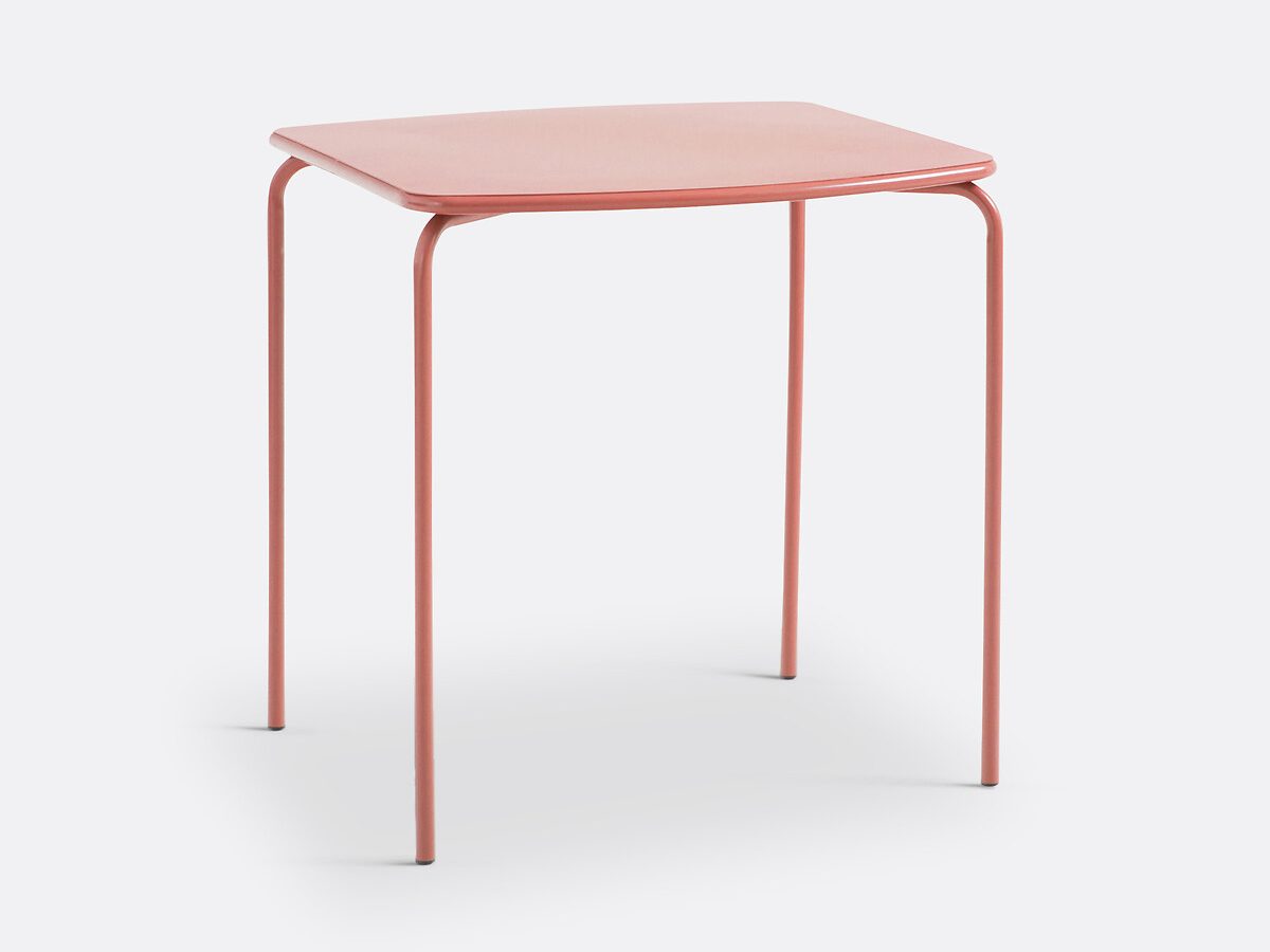 Table de jardin carrée terracotta SMALA 3 - OCCASION – Image 2