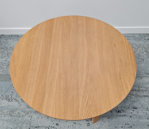 Table basse bois Diam.60 Hay SENSE - OCCASION – Image 3