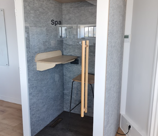 Cabine individuelle WWI avec chaise haute VIRTUOSE - OCCASION – Image 2