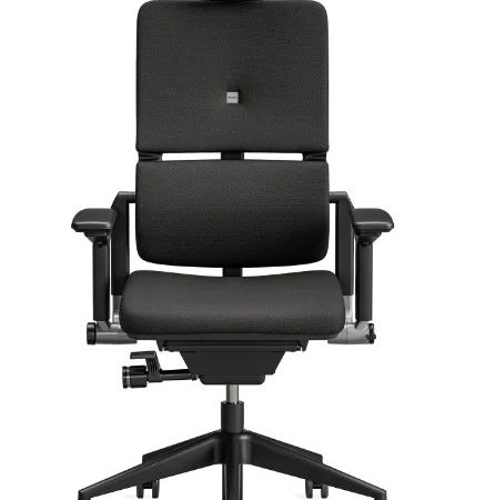 Siège Steelcase Please 2 noir avec têtière - NEUF DESTOCKAGE – Image 3