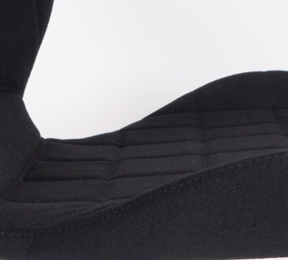 Chaise Zuiver OMG noire- OCCASION – Image 3