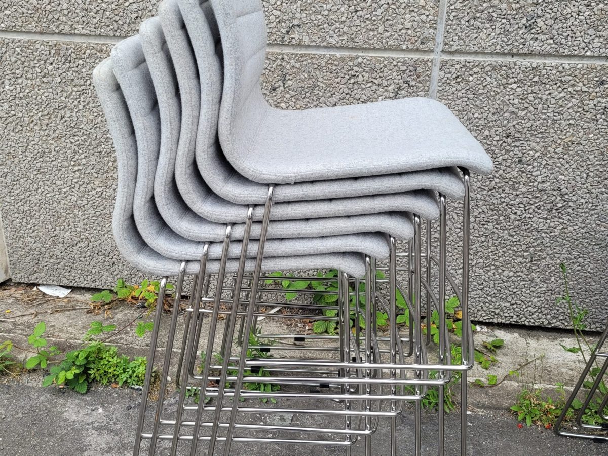 Chaise haute Diemme MISS gris – Image 4