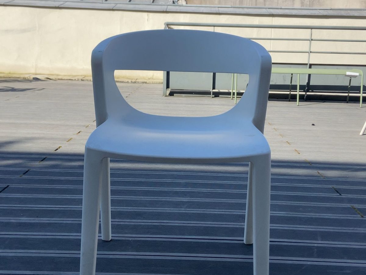 Chaise Kastel Kicca One blanc JOBI - OCCASION – Image 2