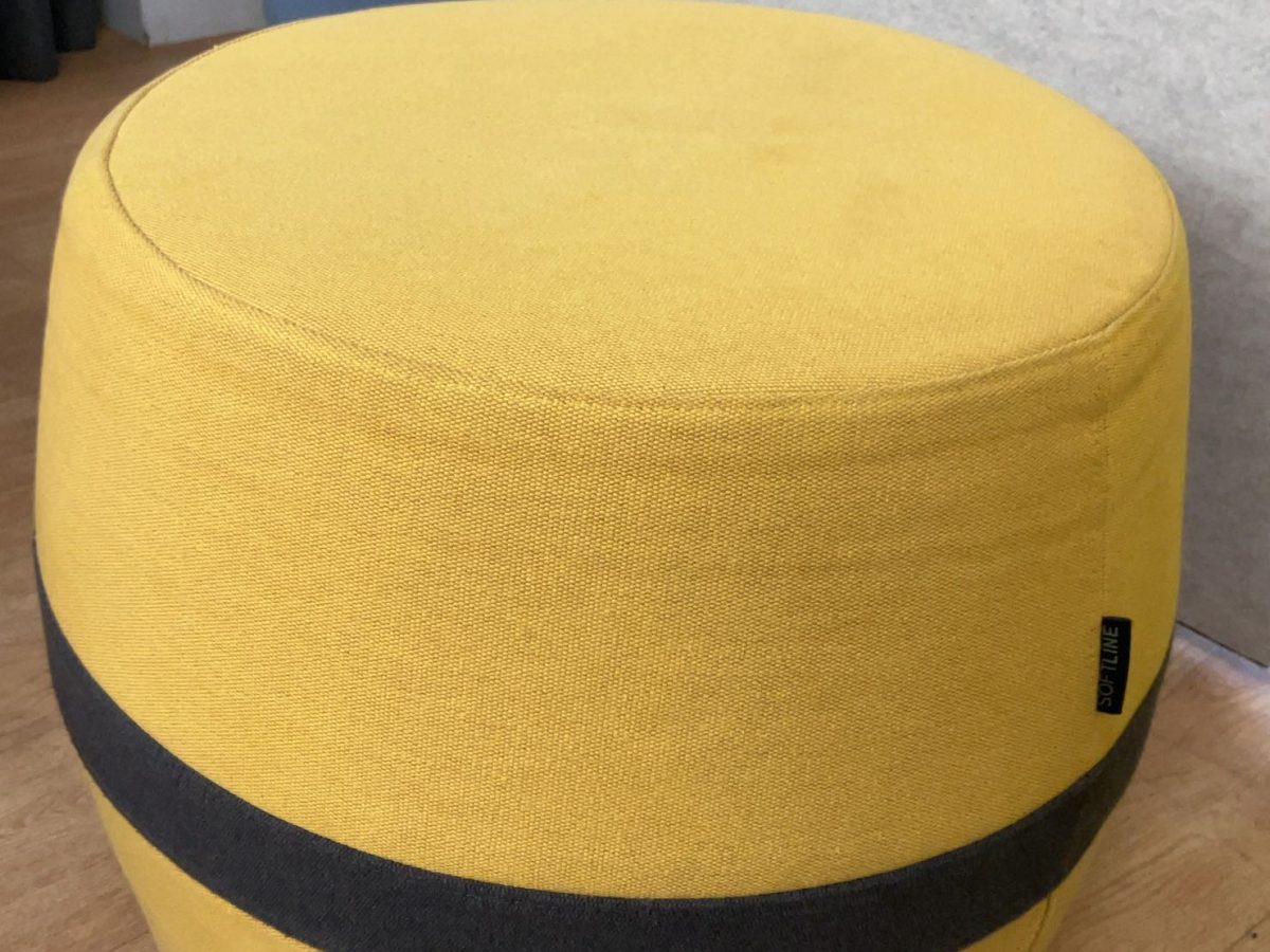 Lot de 2 poufs Softline JOBI - OCCASION – Image 3