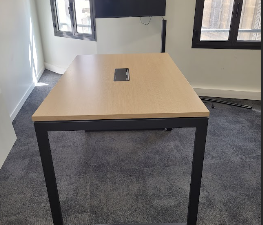 Table mi-haute (lounge) de réunion 160x100 JOBI - OCCASION – Image 2