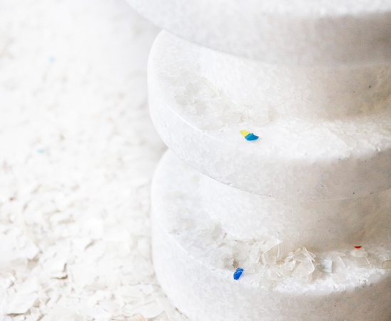 Table d'appoint Normann Copenhagen plastique recyclé DESIR 8 - OCCASION – Image 4