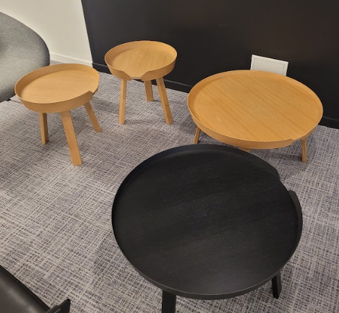 Table basse Muuto bois diam.45 cm DESIR 8 - OCCASION – Image 2