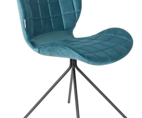 Chaise Zuiver OMG bleu/vert - OCCASION – Image 4