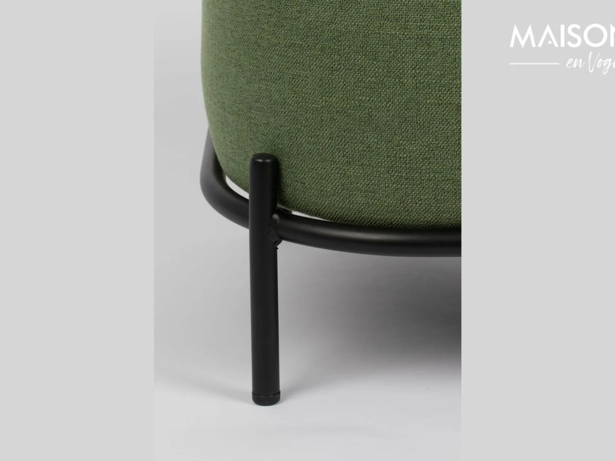 Chauffeuse Zuiver POLLY vert bouteille - OCCASION – Image 6