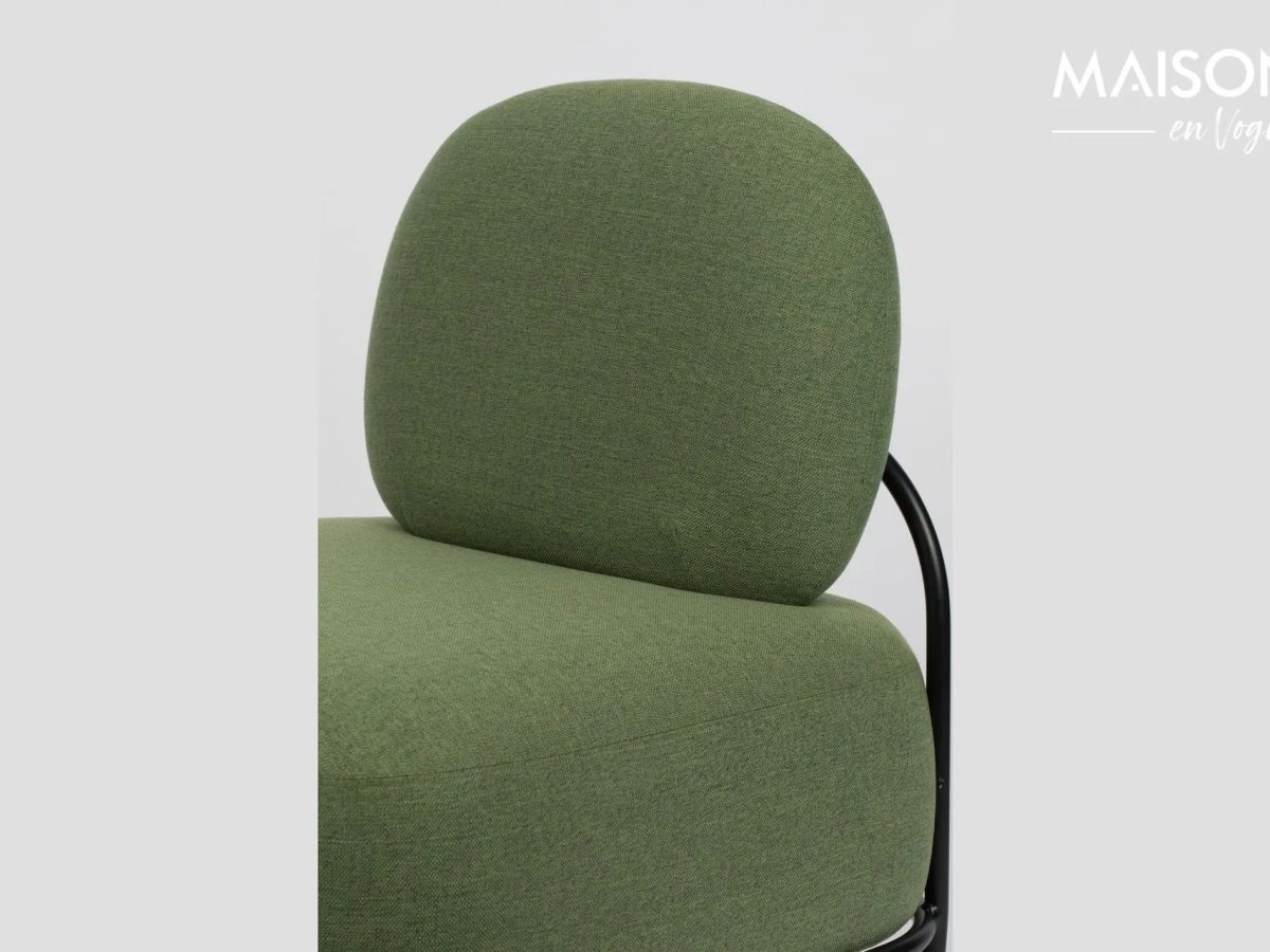 Chauffeuse Zuiver POLLY vert bouteille - OCCASION – Image 7