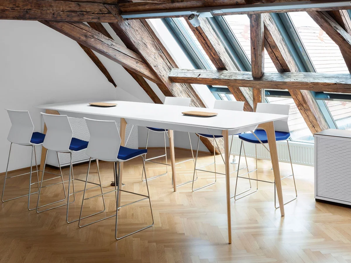 Chaise haute empilable Bene KINA - OCCASION – Image 4