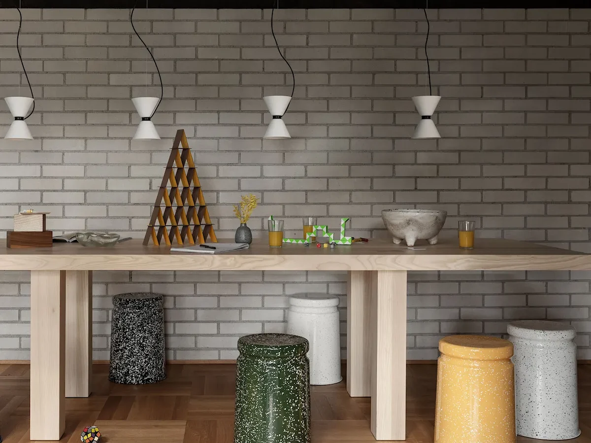 Tabouret HEM Last stool Bleu DESIR 8 - OCCASION – Image 3