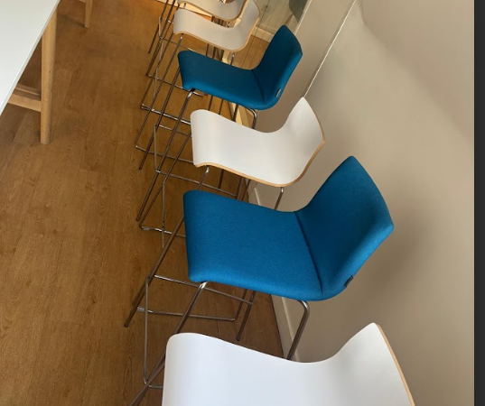 Chaise haute Narbutas KARAOKE blanc/bois - OCCASION – Image 5