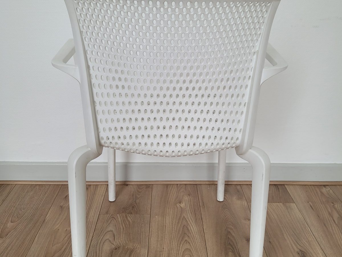 Chaise empilable DOCKER DISQUE blanc - OCCASION – Image 5