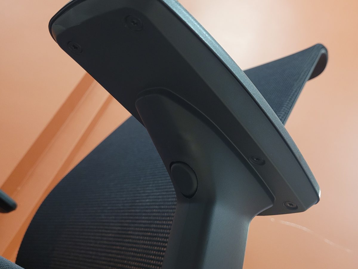 Siège ergonomique Steelcase REPLY AIR noir/gris foncé - OCCASION – Image 7