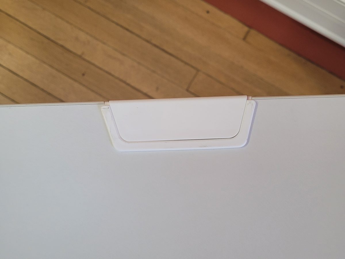 Bureau Steelcase PORTICO 120x60cm blanc - OCCASION – Image 3