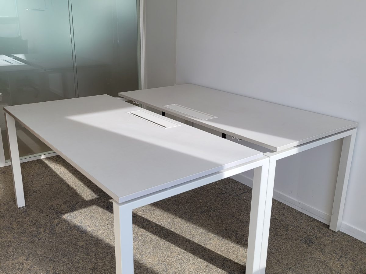 Bureau individuel 160x75cm REDA 2 - OCCASION – Image 5