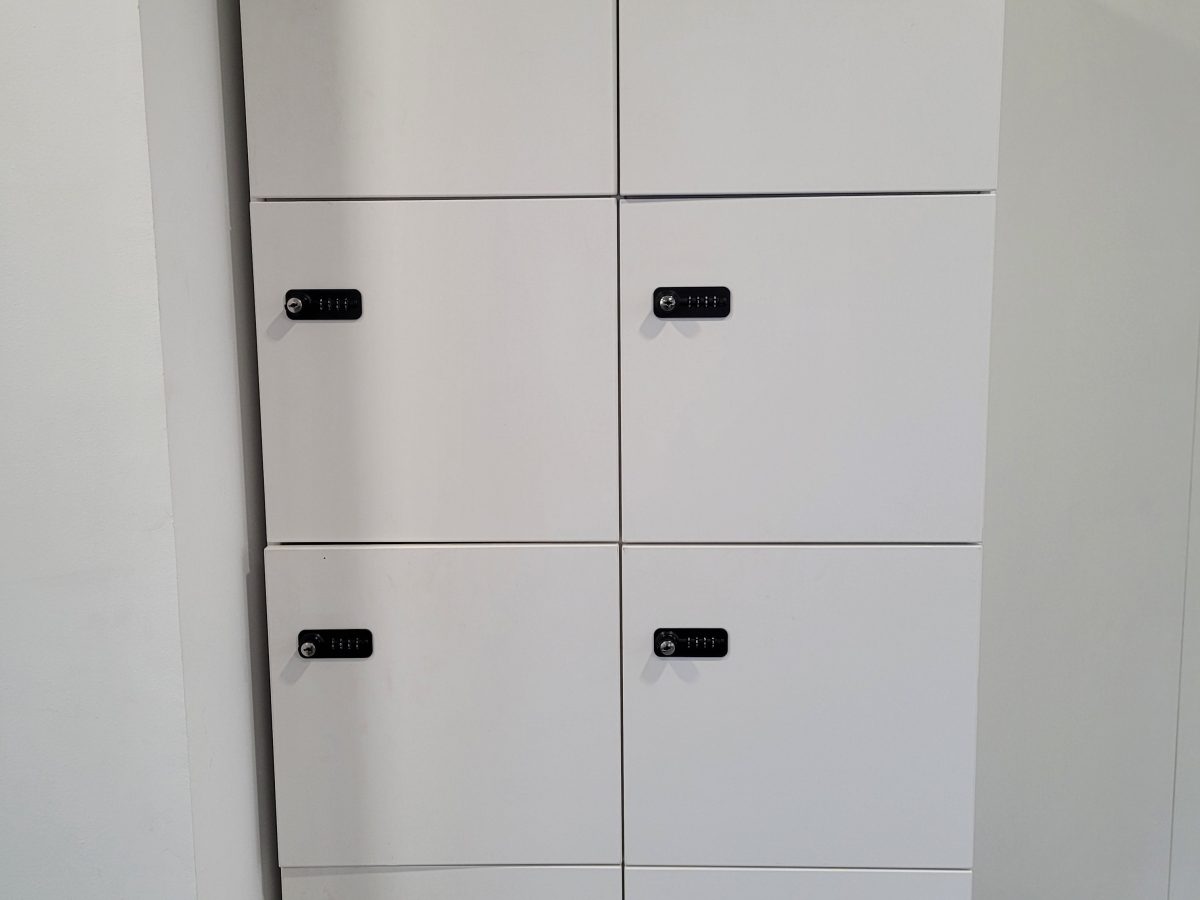 Casiers Kinnarps GRETA 8 cases blanc - OCCASION – Image 2