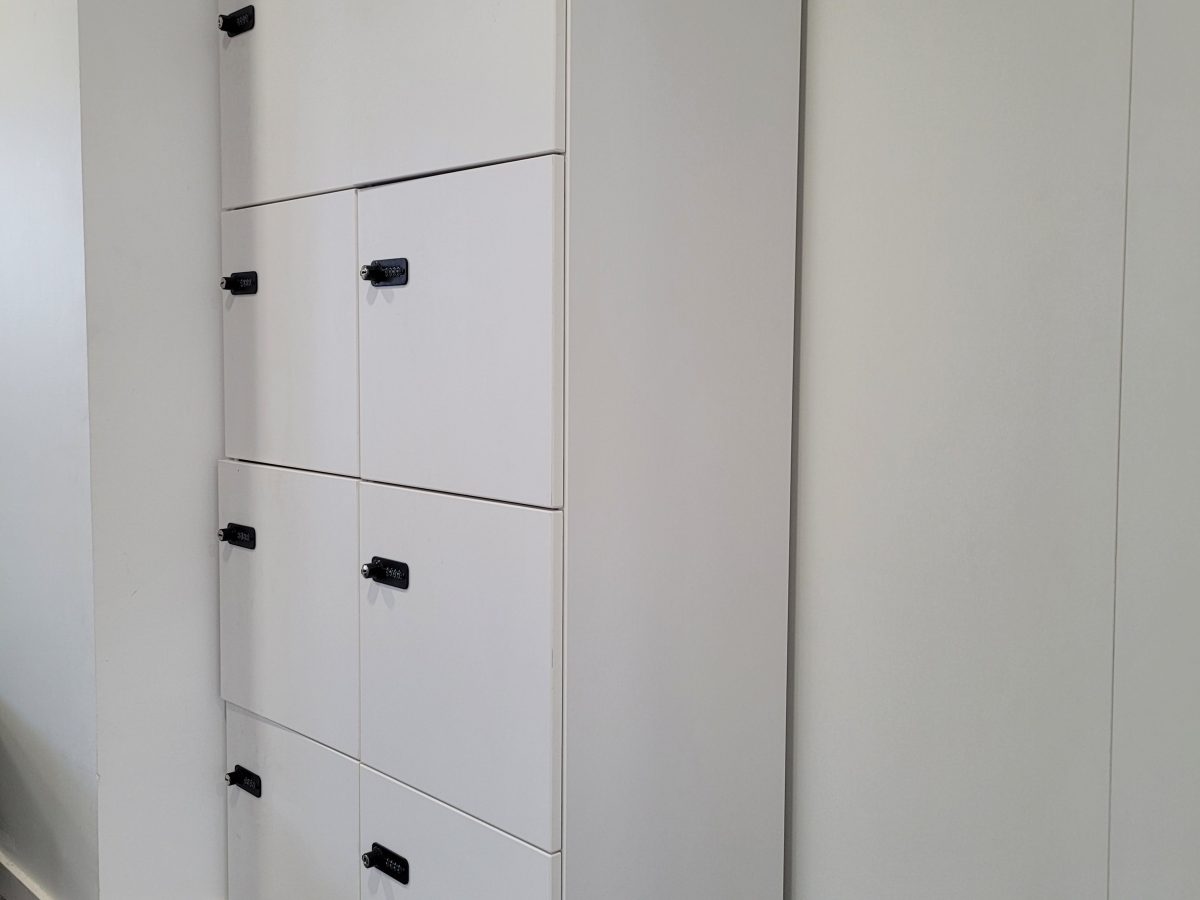 Casiers Kinnarps GRETA 8 cases blanc - OCCASION – Image 3