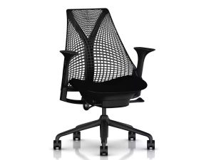 Siège Herman Miller Sayl Standard Noir/Noir/Noir/Noir - NEUF DESTOCKAGE