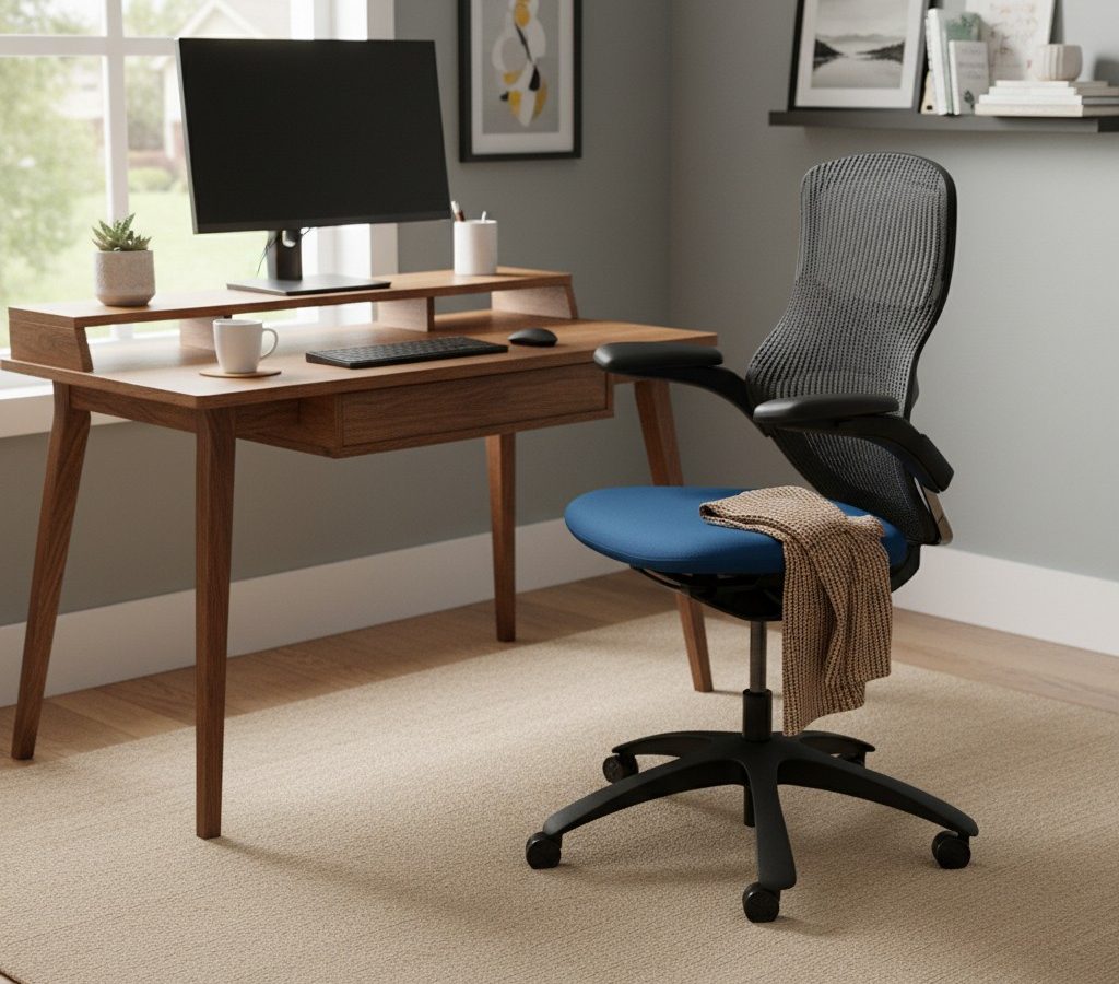 Siège Knoll GENERATION bleu - OCCASION – Image 4