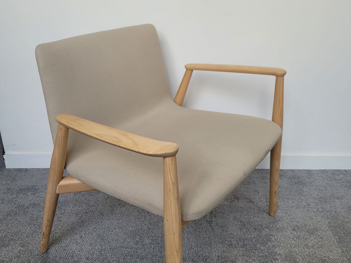 Chauffeuse LINZI bois beige - OCCASION – Image 2